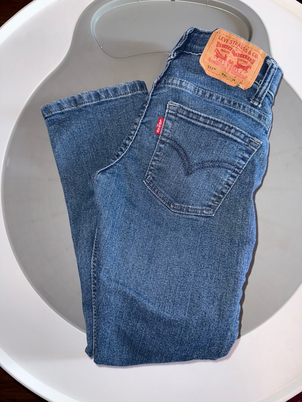 Levi's Women's Dark Blue Skinny Jeans